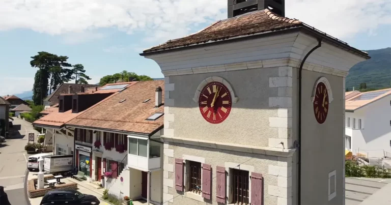 Réalisations - Tour de l’horloge de Trélex