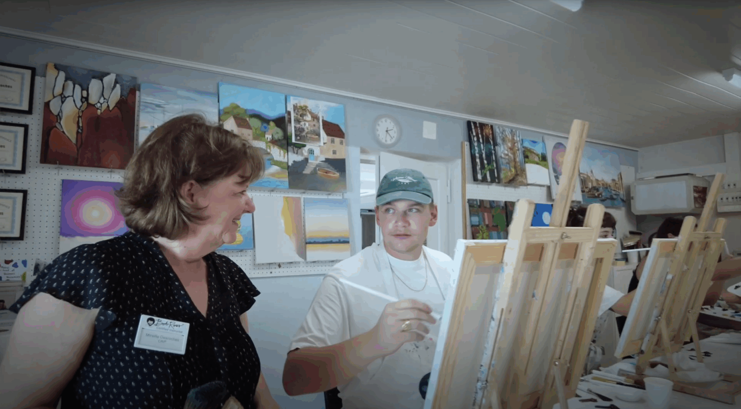 Mireilles Desroches, cours de peinture à Gland